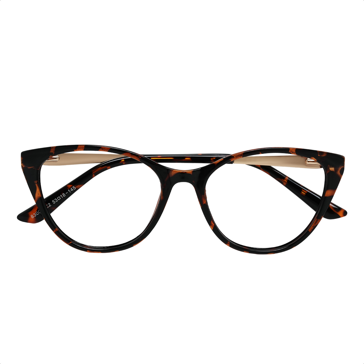 Óculos Clipon Gatinho Feminino 2582 Tartaruga