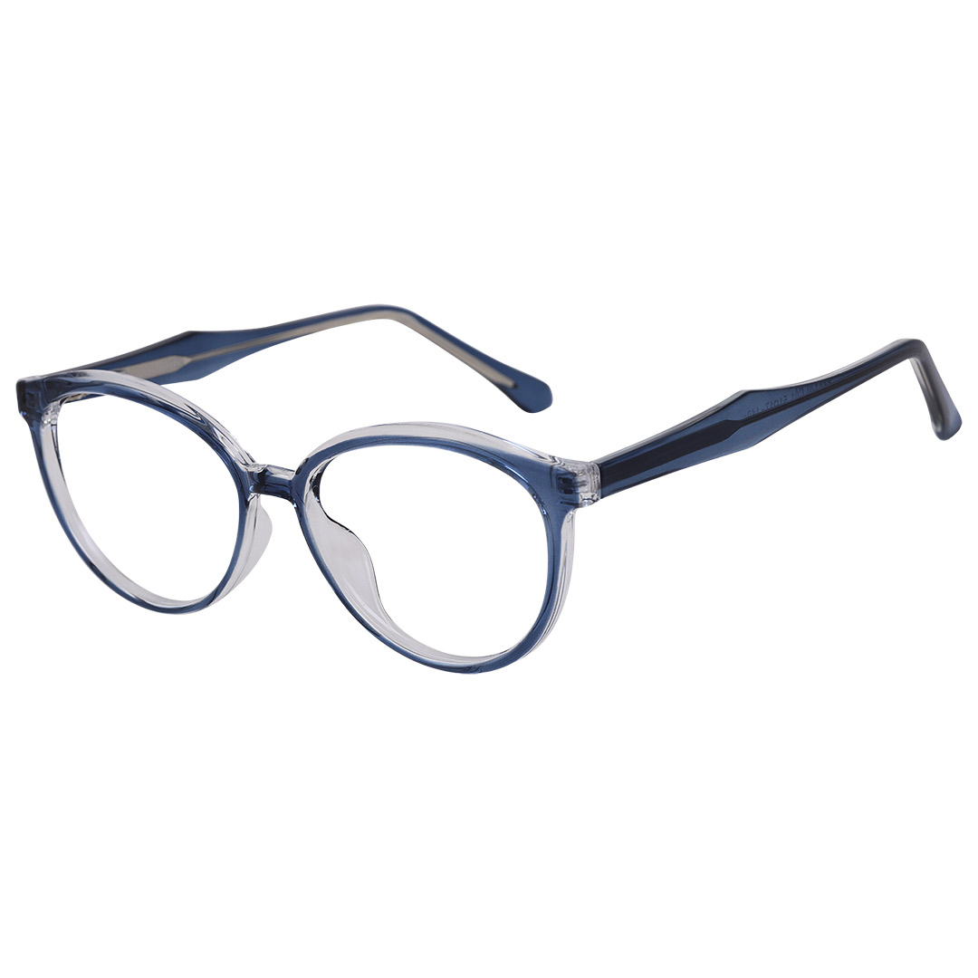 Óculos De Grau Feminino 2092 Oval Azul