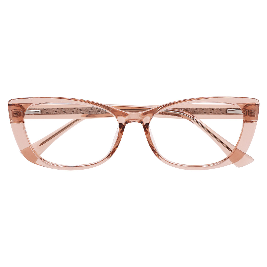 Armação de Óculos Gatinho Feminino Rosa 2249
