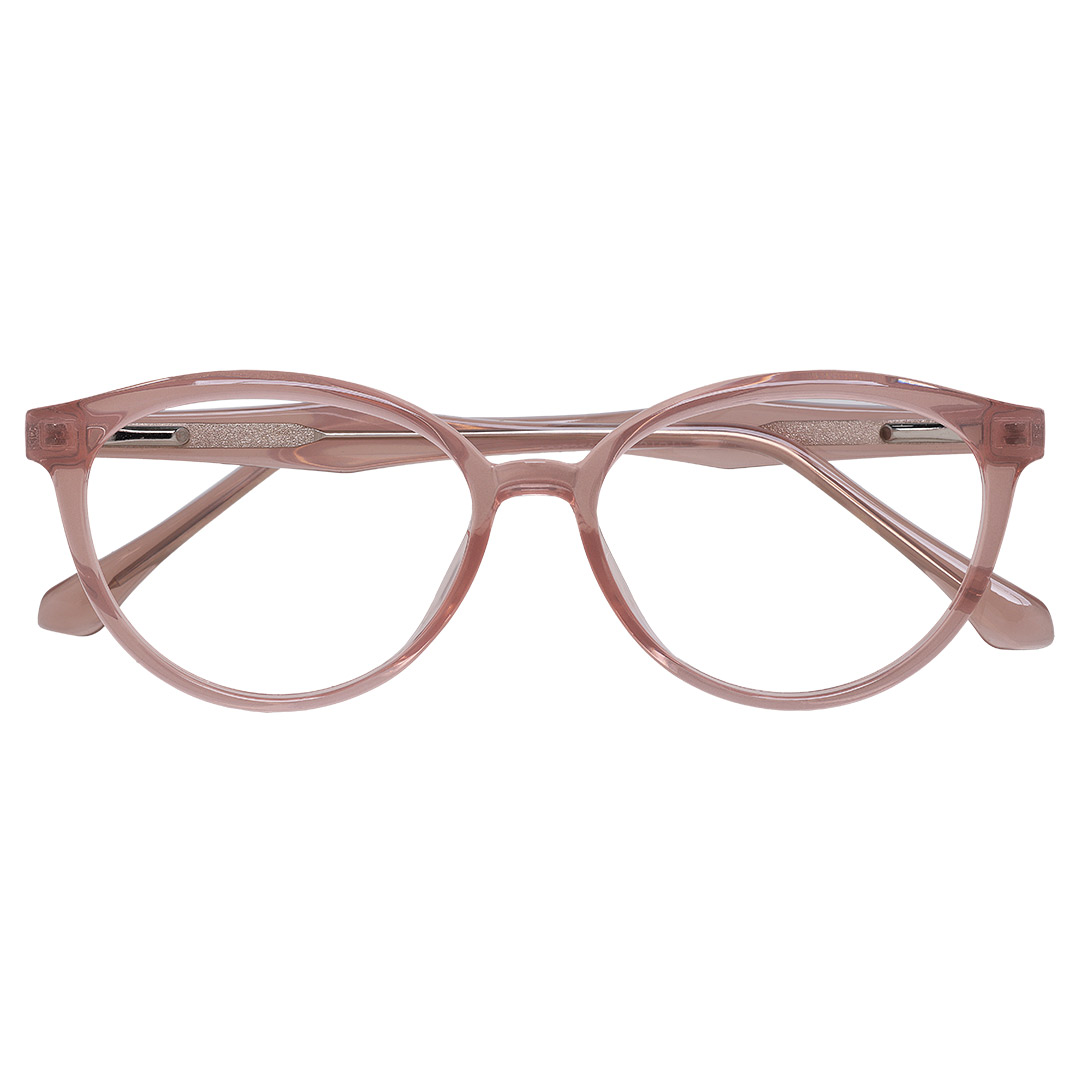 Óculos De Grau Feminino 2092 Oval Rosa