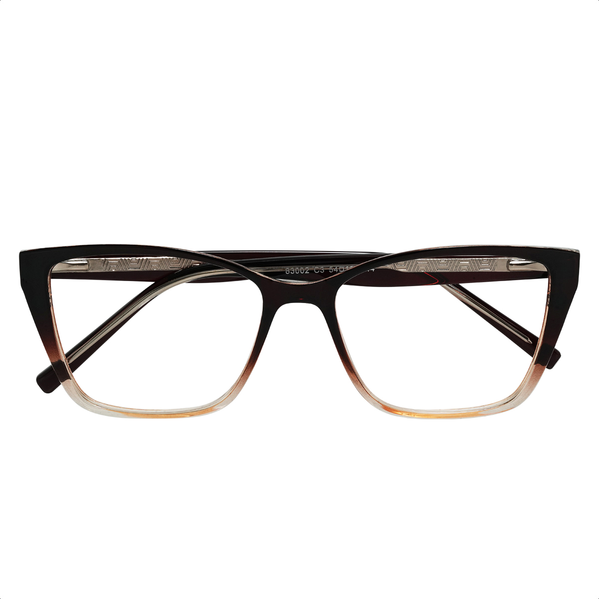 Óculos Clipon Gatinho Feminino 2588 Marrom 