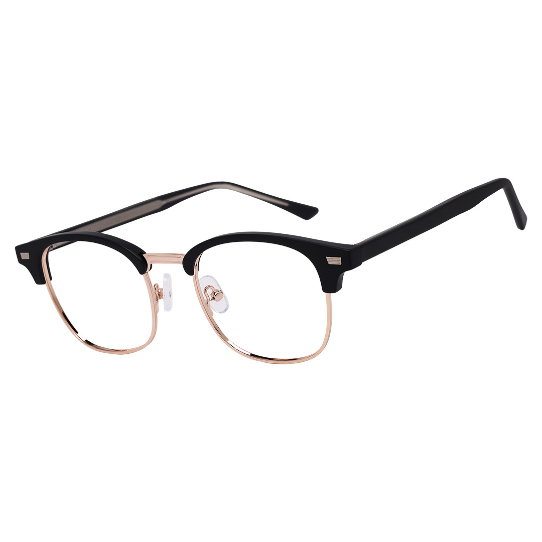 Armação de óculos Feminino Clubmaster -2094- Dourado